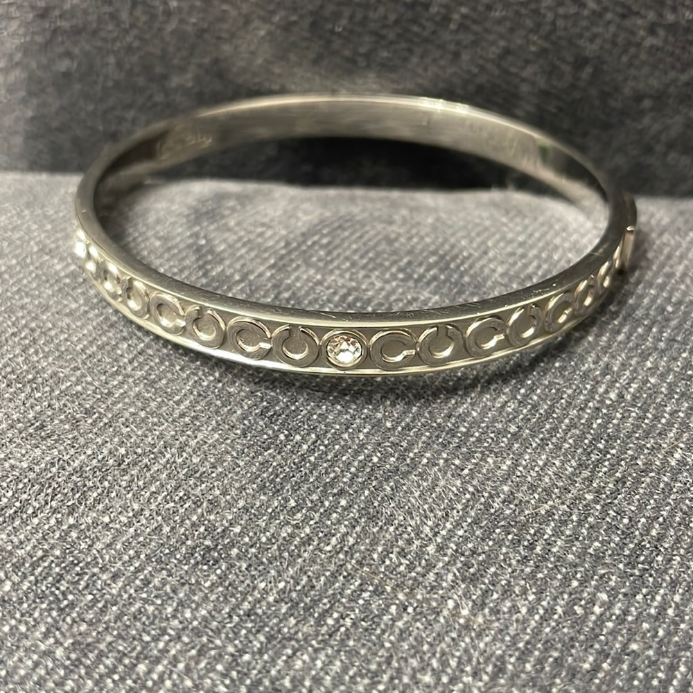 Coach Silver Bangle. - image 2